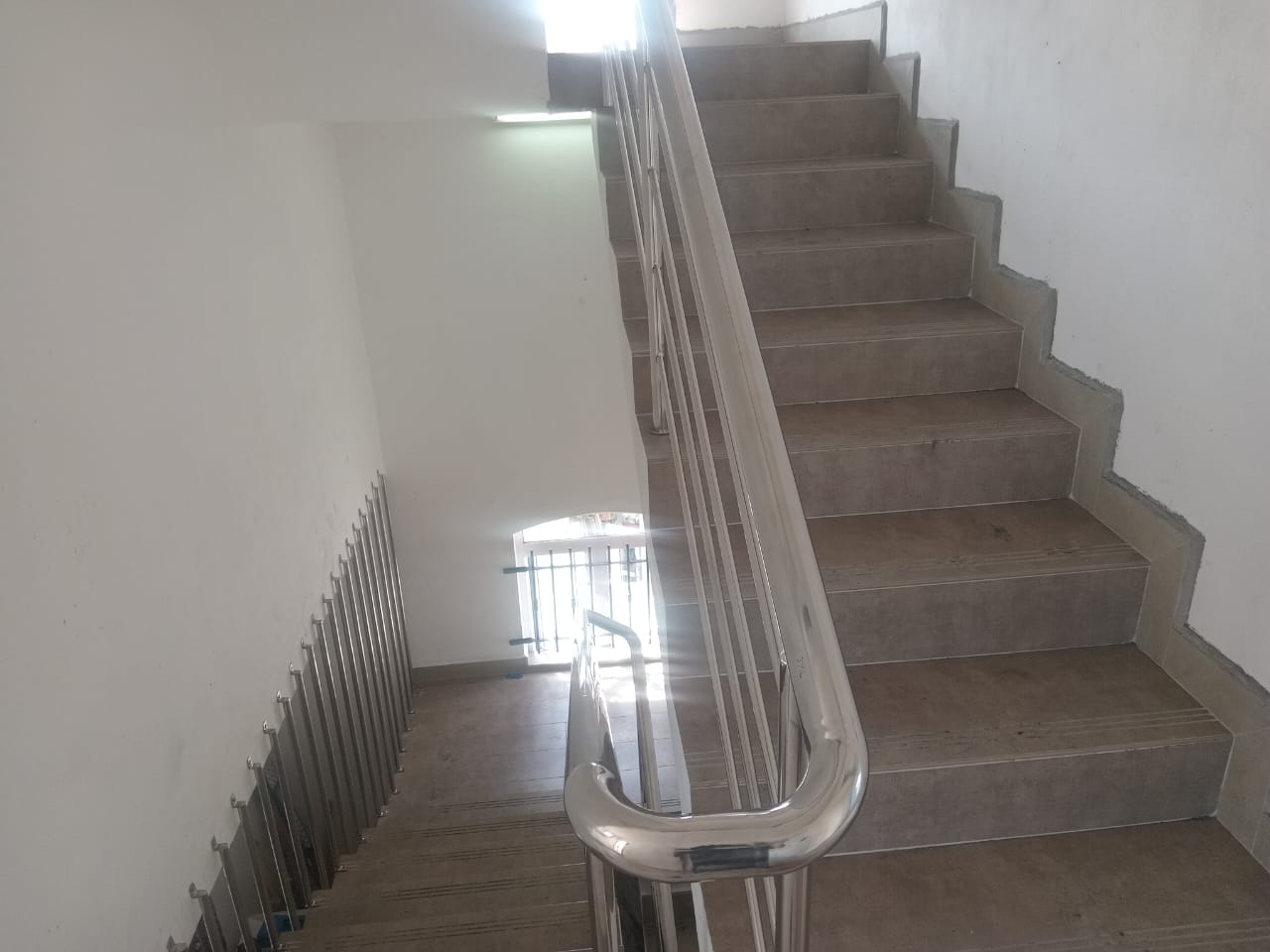 Stainless steel railing installation in Mauritius