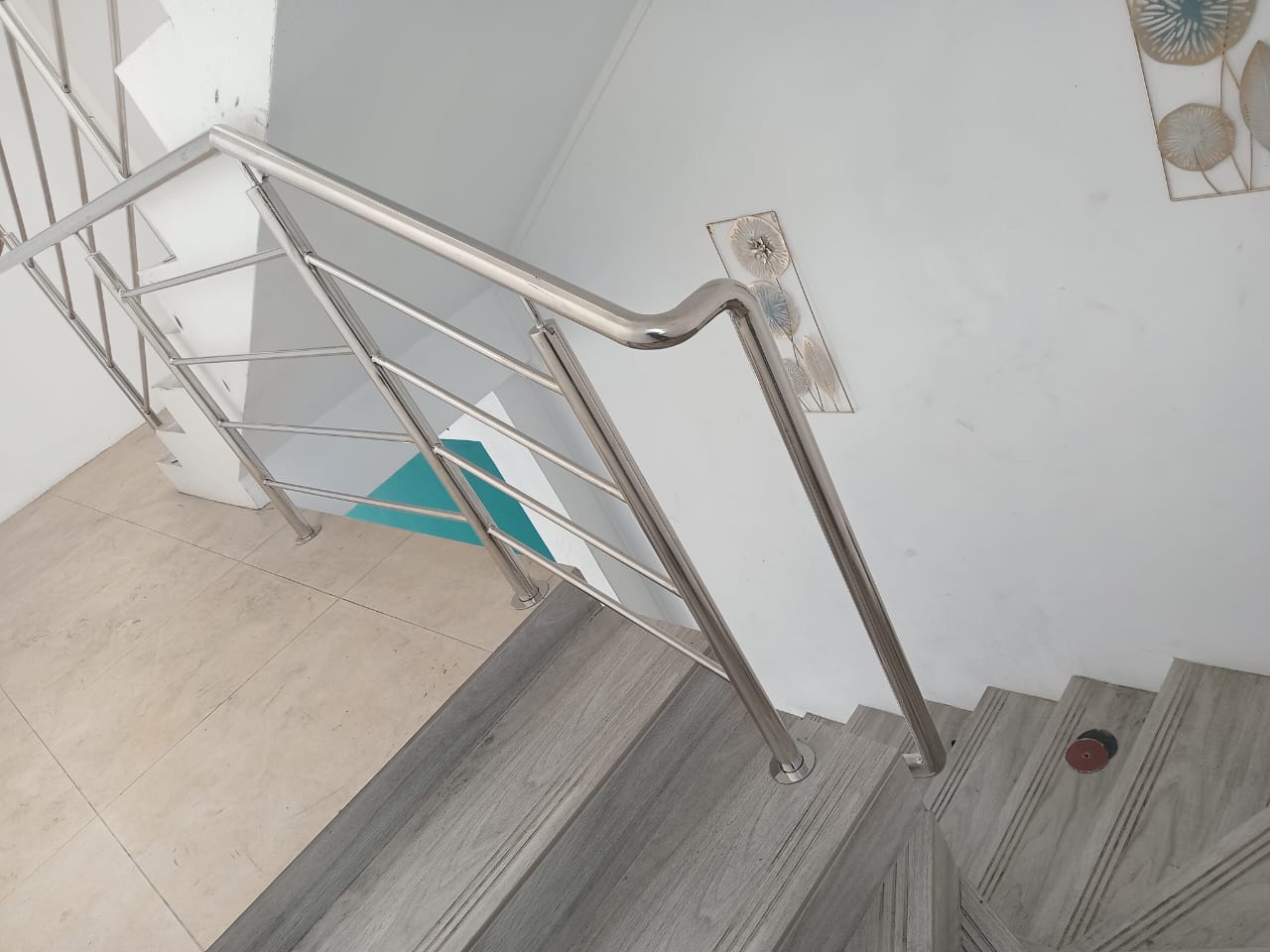 Stainless steel railing installation in Mauritius