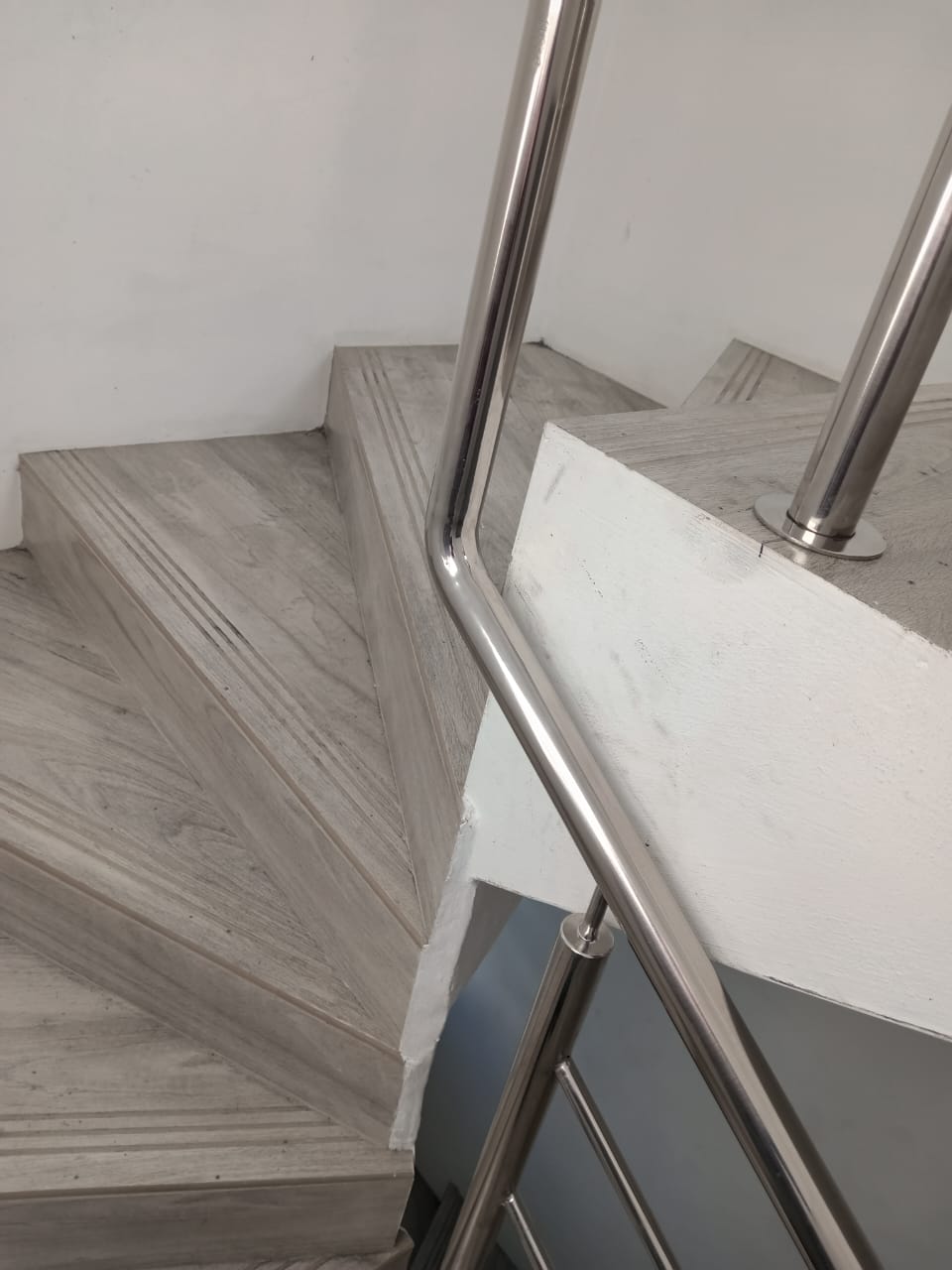 Stainless steel railing installation in Mauritius